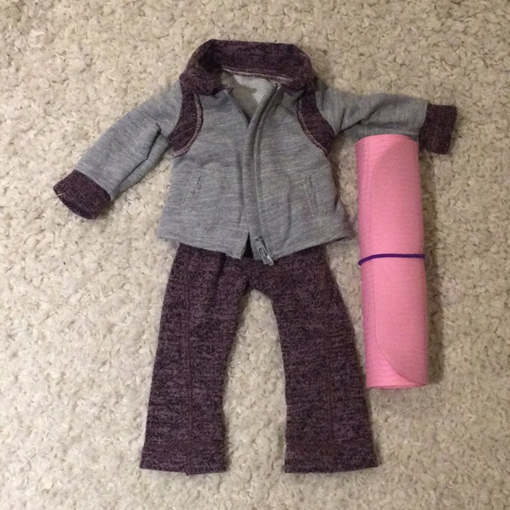 Pottery Barn Kids Doll Yoga Outfit